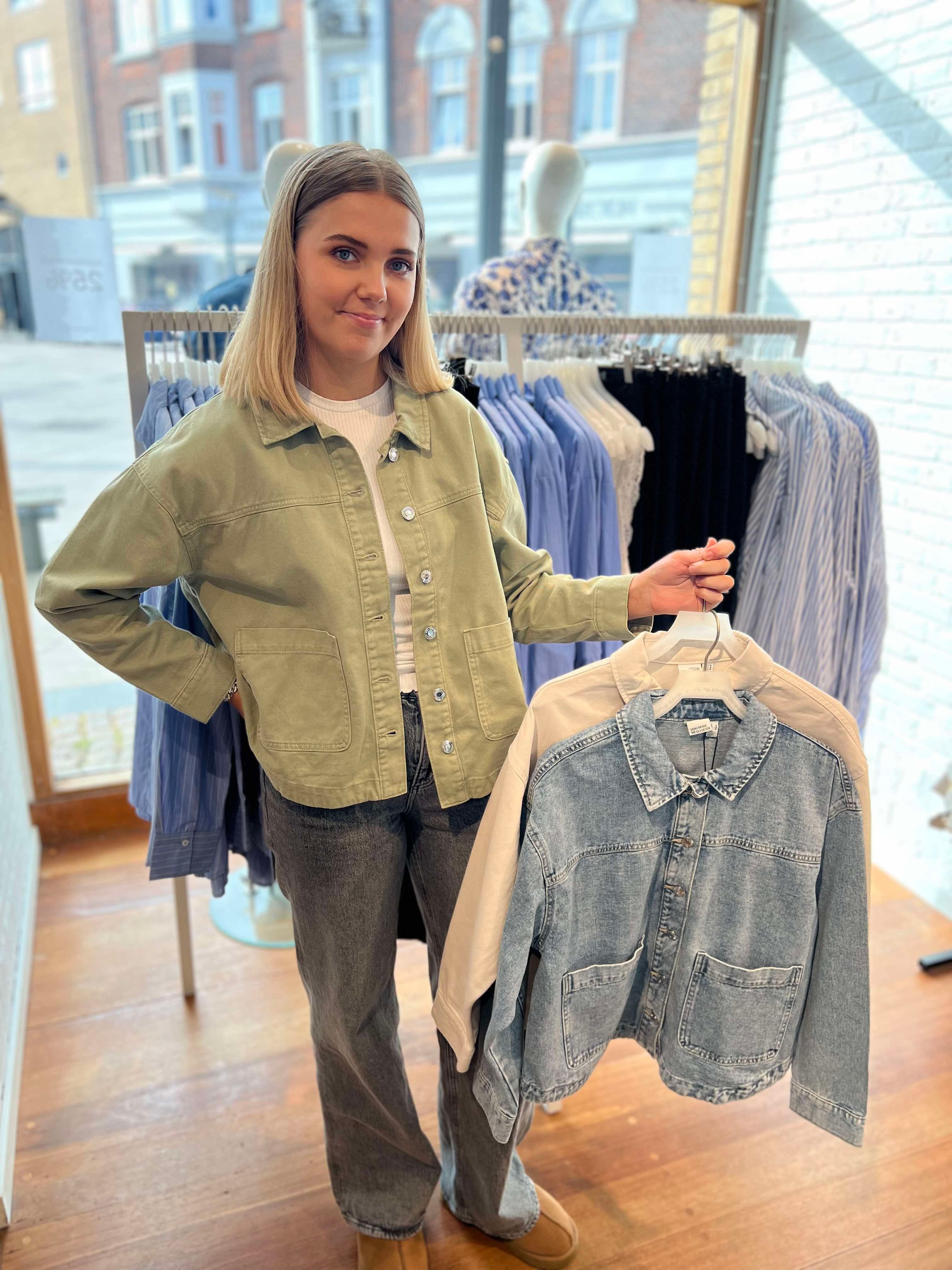 VMJAMIE Denim Jacket - Laurel Wreath